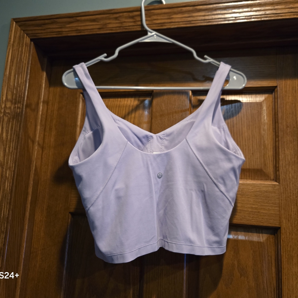 Lululemon Athletica Light Purple Crop Top - Picture 9 of 15